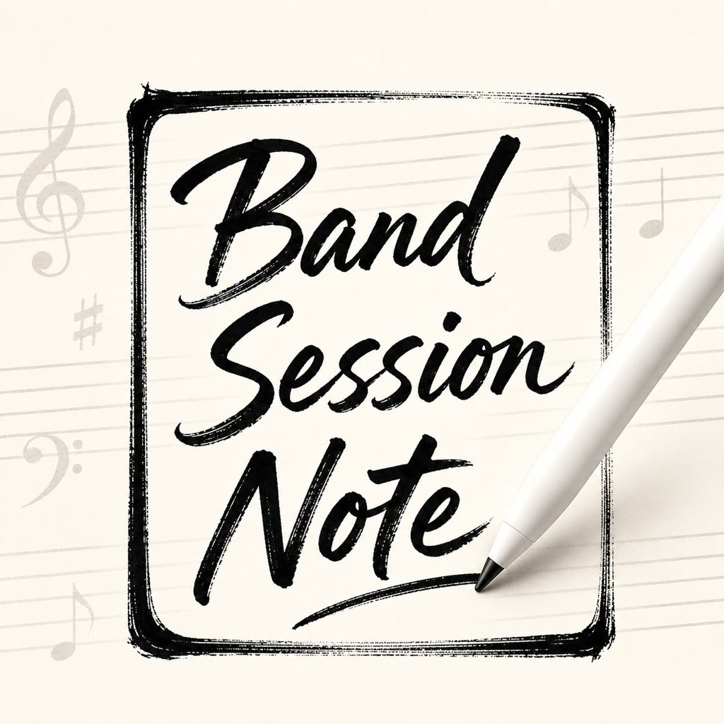 Band Session Note app icon